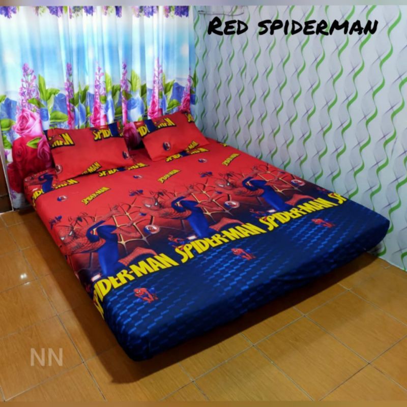 Sprei Motif Anak Laki-Laki/Spiderman