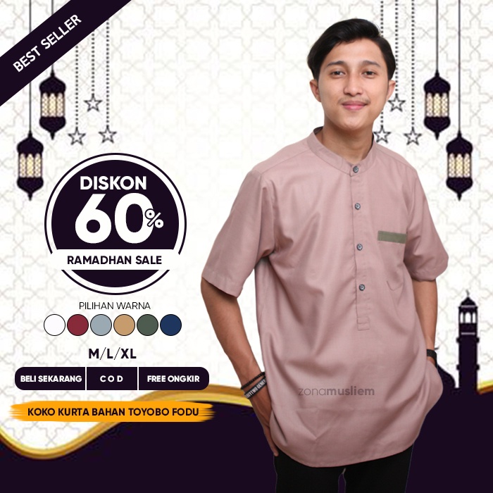 Baju Bju Lebaran 2022 Pria Koko Kokoh taqwa Kemko Kurta pakistan turki Outfit Muslim Kemeja kameja K