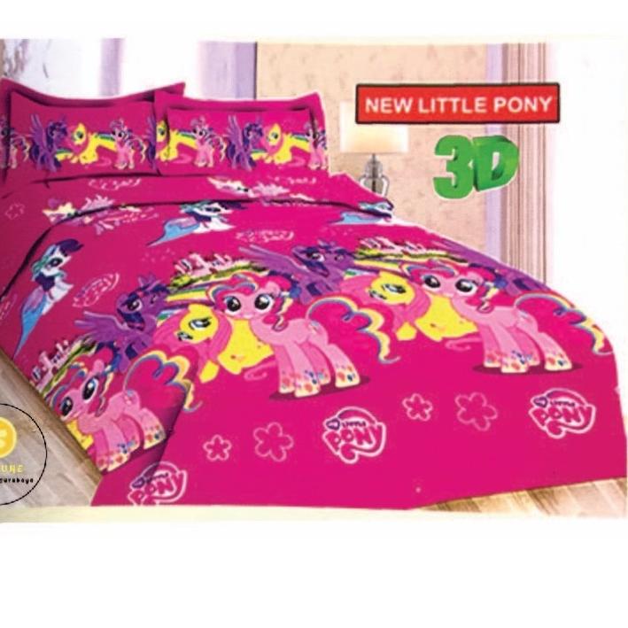 ❁ Sprei BONITA Motif Anak Terbaru 3D Disperse (BISA ) ukuran 180x200, 160x200 ➭