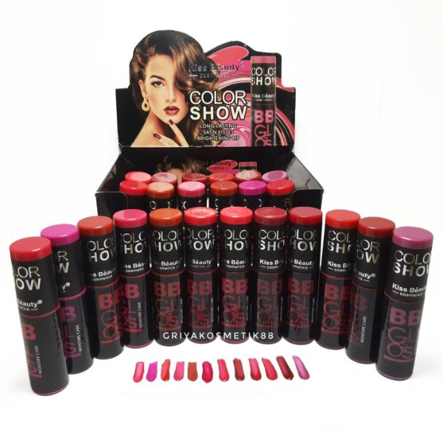 LIP GLOSS KISS BEAUTY COLOR SHOW LUSINAN