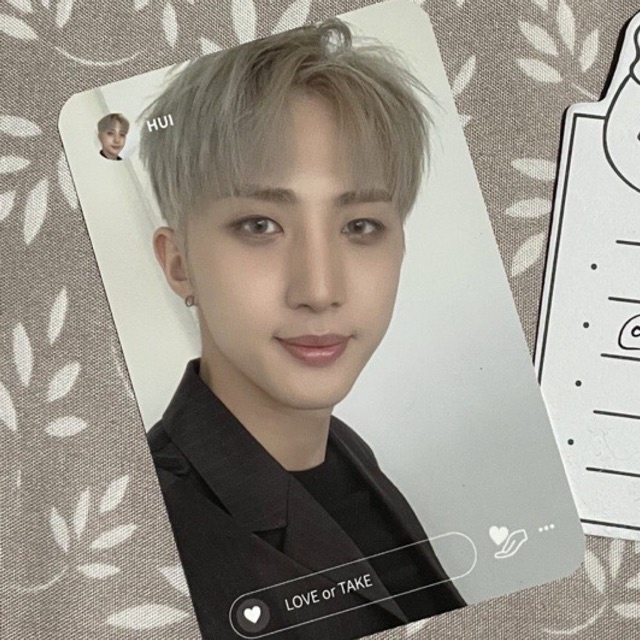 HUI lee hoetaek mild version selca photocard Love or Take LOT Pentagon
