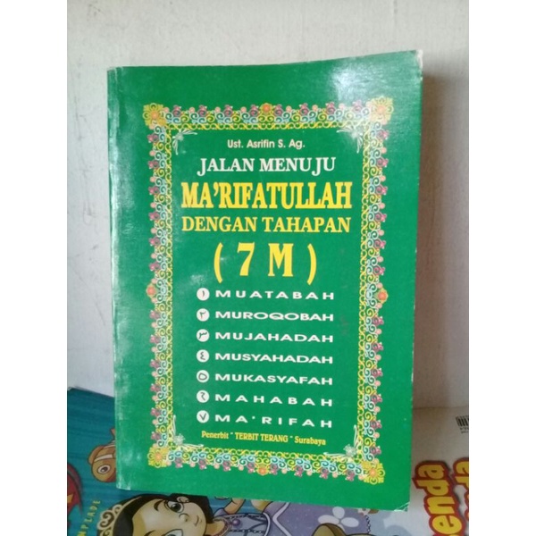BUKU JALAN MENUJU MA'RIFATULLAH DENGAN TAHAPAN 7 M