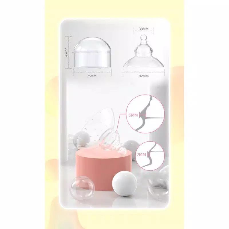 BUNGSU - Alat penyambung puting susu / Penyambung asi / Pelindung puting