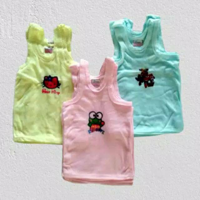 Singlet Bayi Kaos Dalam Anak Warna Karakter Diani