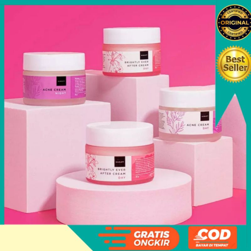 SCARLETT CREAM. SCARLETT ACNE CREAM. SCARLETT BRIGHTLY CREAM. SCARLETT DAY CREAM. SCARLETT NIGHT CRE