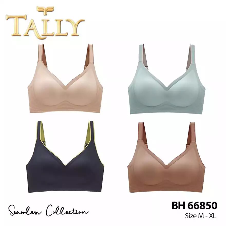 Bra Tally Seamless Busa tipis Non Kawat 66850 - Zero Feel Seamles