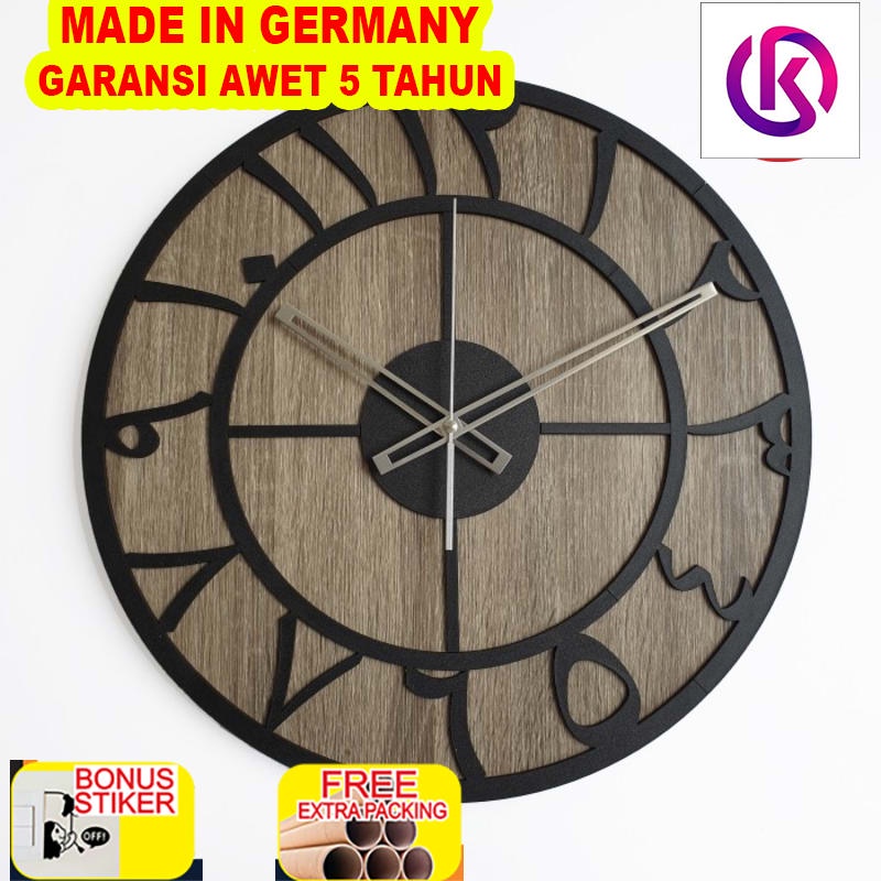 

Promo Jam Dinding Besar - ARABIAN MOTIF - BLEACHED WOOD - Diameter 42 CM