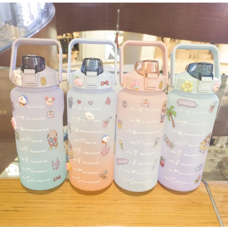 BOTOL MINUM TRANSPARAN JUMBO 2L TRITAN