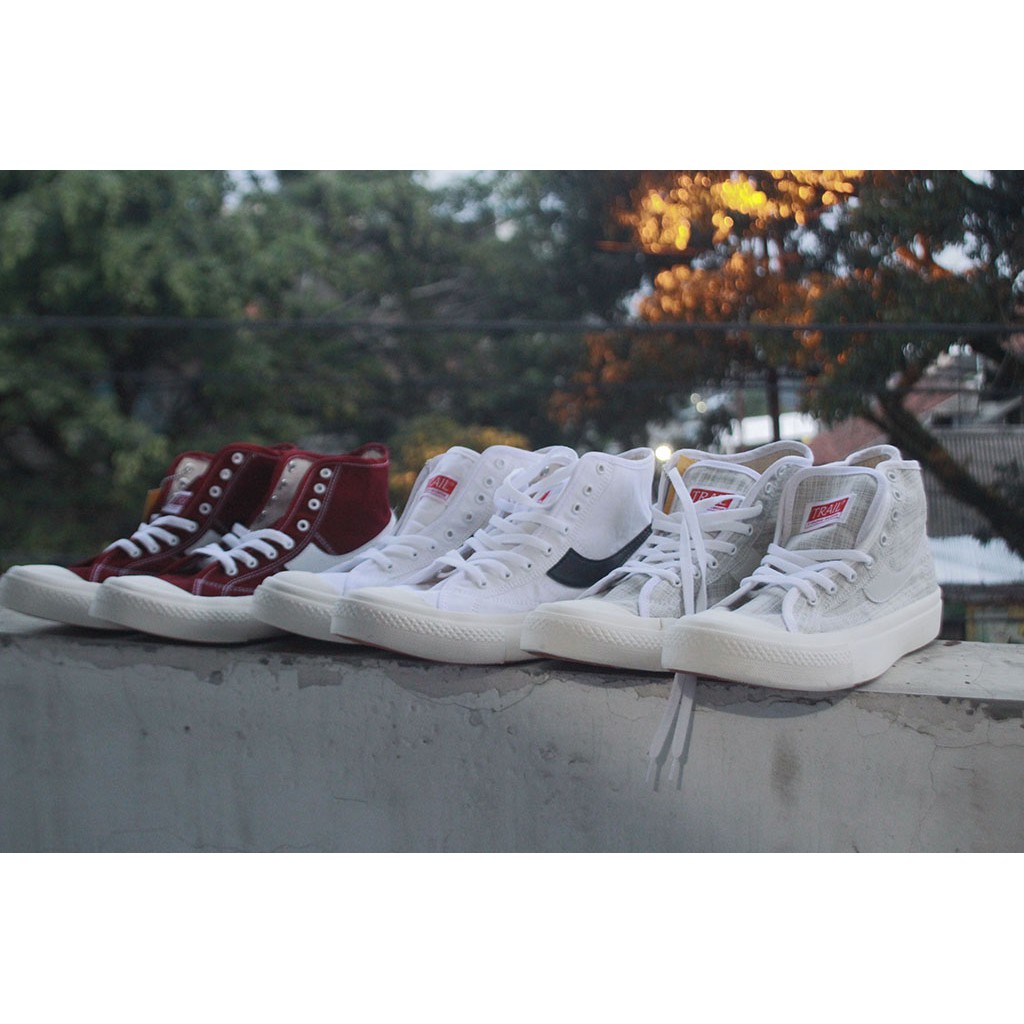 SEPATU SNEAKERS TRAIL D COMPASS HIGH / Sepatu casual sekolah kerja pria wanita