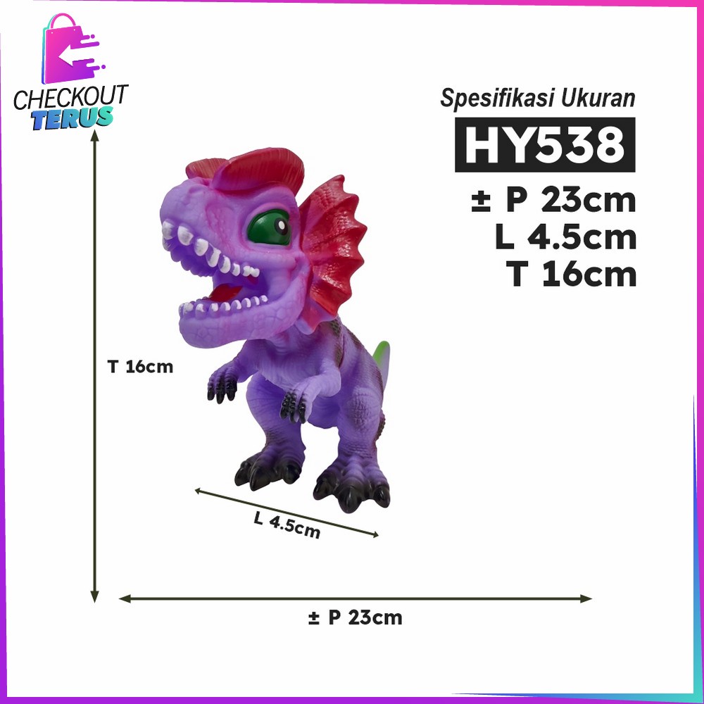 CT M262 Mainan Action Figure Dinosaur Mainan Figure Dino DIY Dinosaurus T Rex Figure Hewan Mainan Dinosaurus