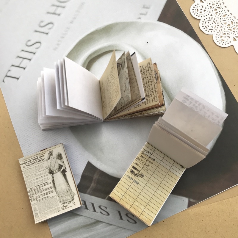 

[GSB OFFICIAL] 50 PCS KERTAS VINTAGE UNTUK JOURNAL / SCRAPBOOK