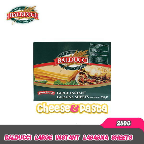 

Balducci Large Instant Lasagna Sheets 250 Gr