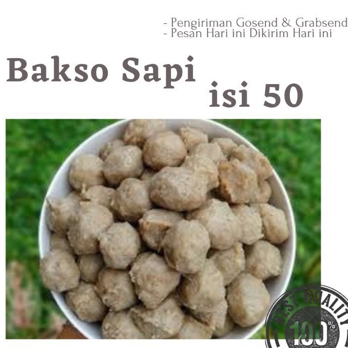 

Bakso Sapi isi 50