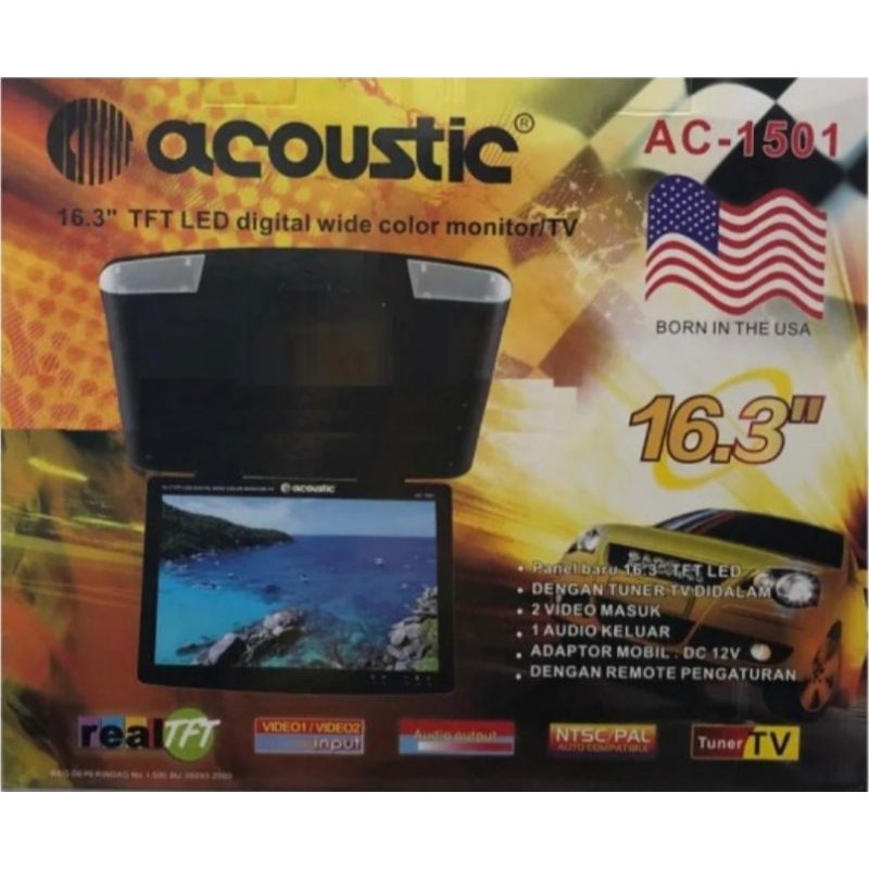 TV Roof/ Plafon ACOUSTIC 16,3 INCH