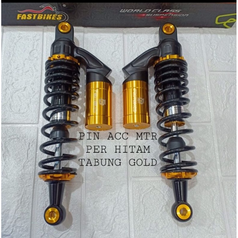 SHOCKBREAKER BELAKANG TABUNG MODEL KTC BEBEK UKURAN(340MM)(ORIGINAL FASTBIKES)