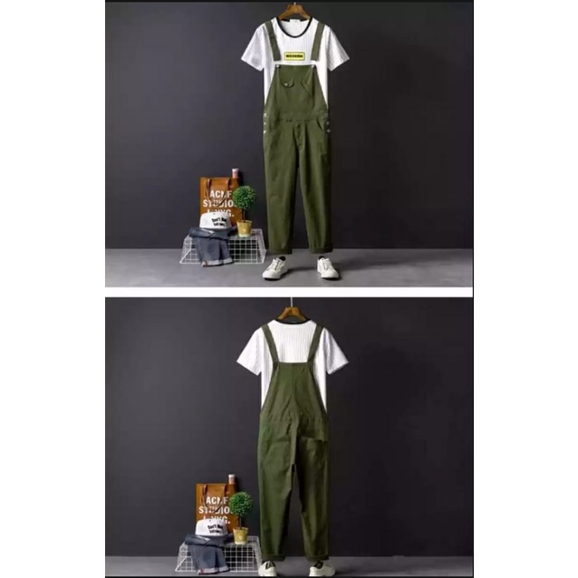 Overall Milenium unisex//overall pria wanita