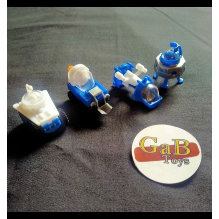 Set Mobil Pesawat Luar Angkasa Kinoman Jadul Vintage