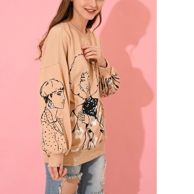 ☞ Zara Girl Nude sweater + ◙