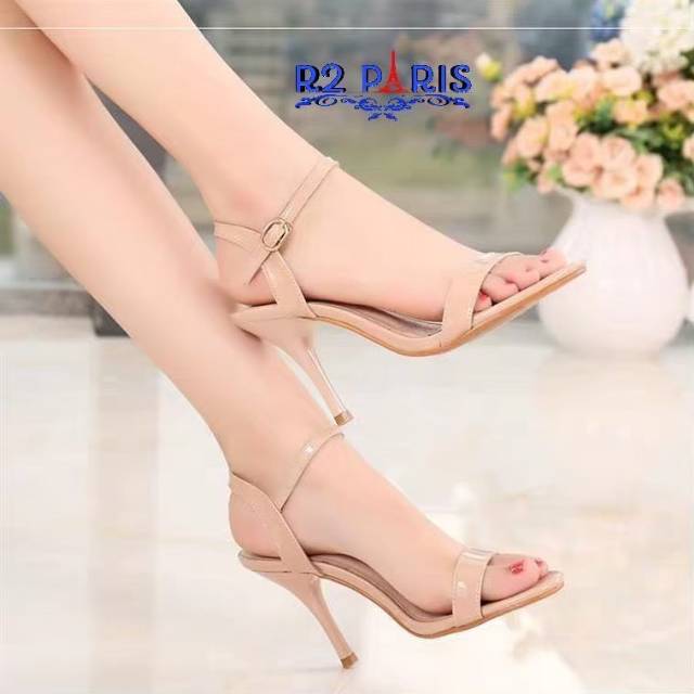 ZPT-Sepatu high heels glossy wanita/ fashion wanita / cewek/ harga fromo OF-55