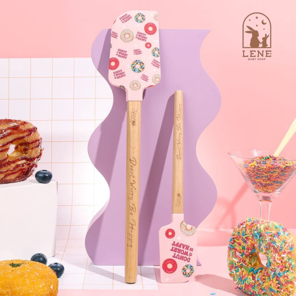 Steincookware Stein Spatula Donut (Handle Akasia Wood)