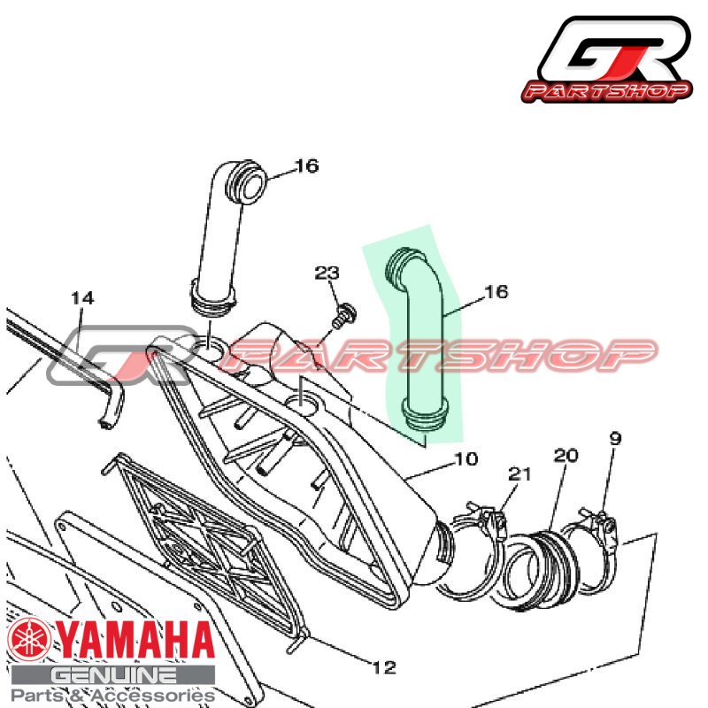 KARET LEHER ANGSA BOX FILTER F1ZR FORCE1 ALFA SIGMA CHAMP ORI YGP FIZR FIZ F1Z R HOSE JOINT AIR CLEANER