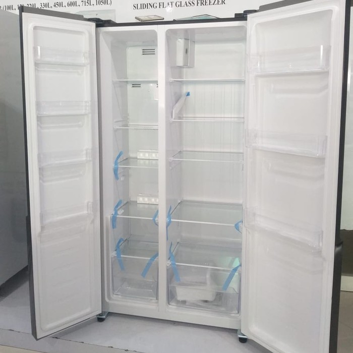 GEA Lemari Es Side By Side 472 Liter G2D-472 / Kulkas 2 Pintu 150 Watt G2D 472