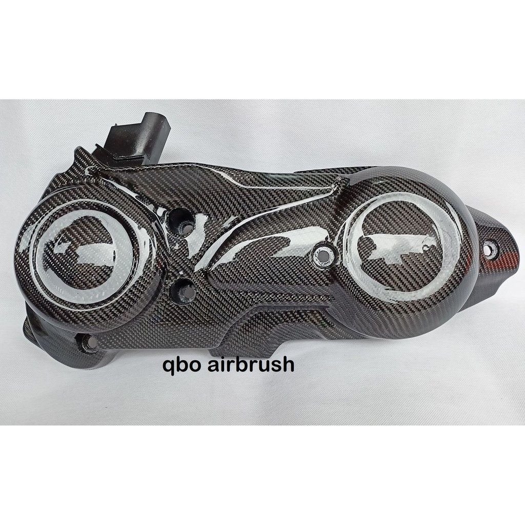 COVER CVT AEROX 155 CARBON KEVLAR