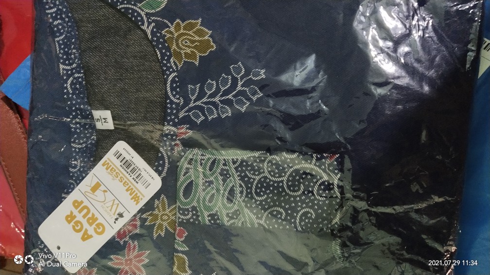 Hibiskus Gamis Wanita Terbaru Calvin Jeans Maxi Batik Standart Ld 95-110 Jumbo Ld 100-130 Ori By Wsk