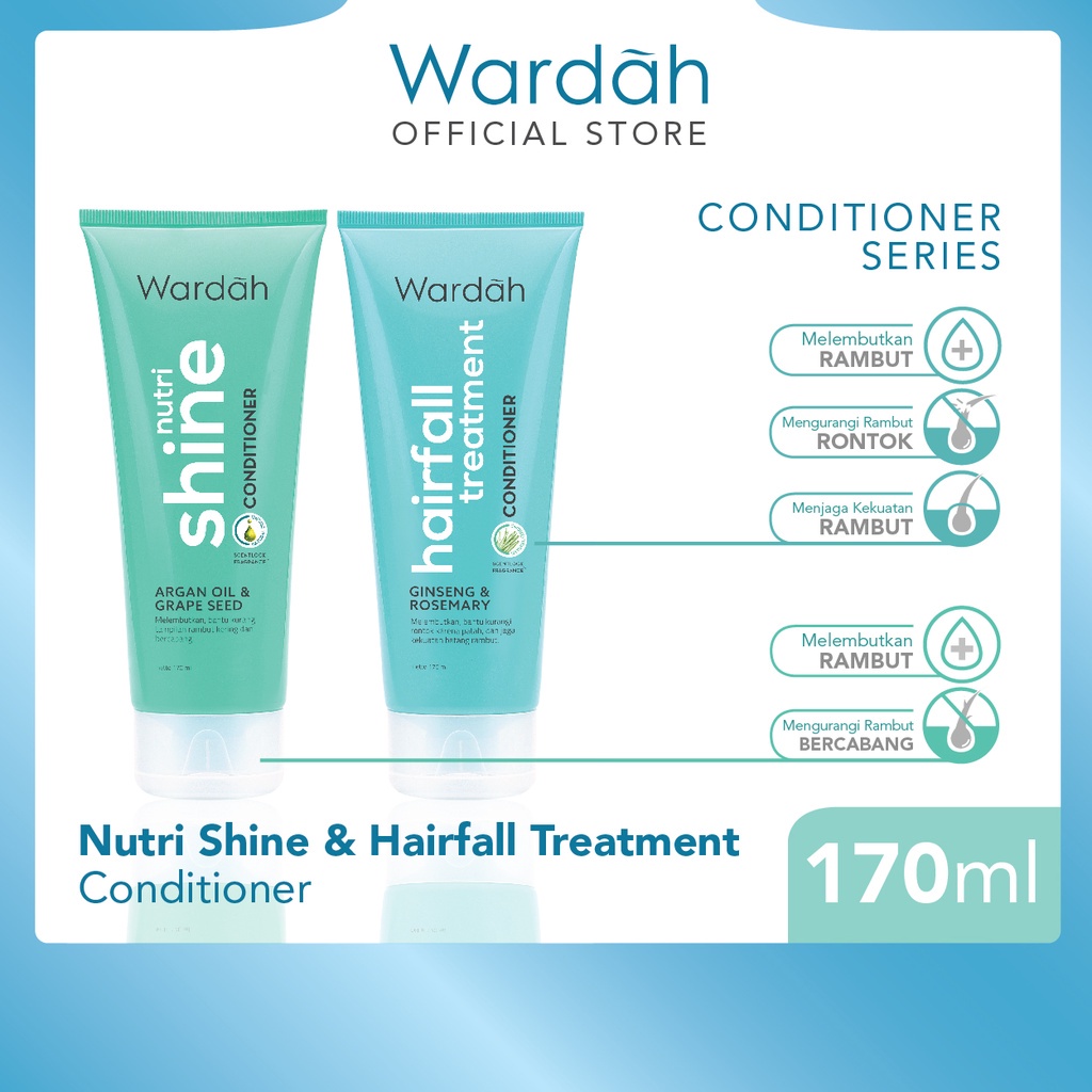 Wardah Conditioner 170 ml  - BISA COD