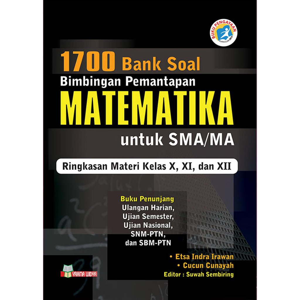 Jual Buku 1700 Bank Soal Bimbingan Pemantapan Matematika SMA/MA Yrama
