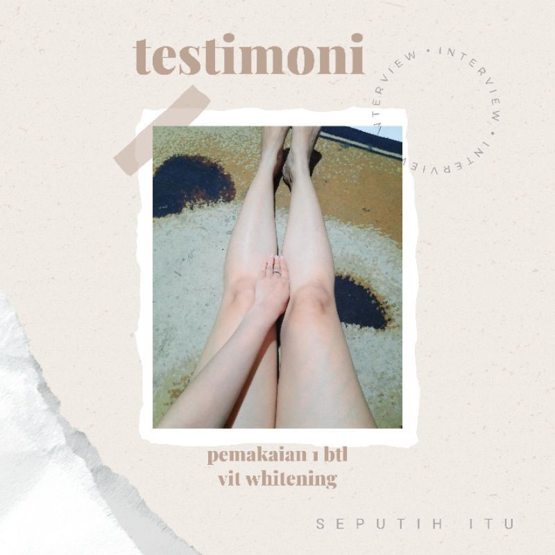 VITAMIN WHITENING 15 KAPSUL/ SEPUTIH ITU