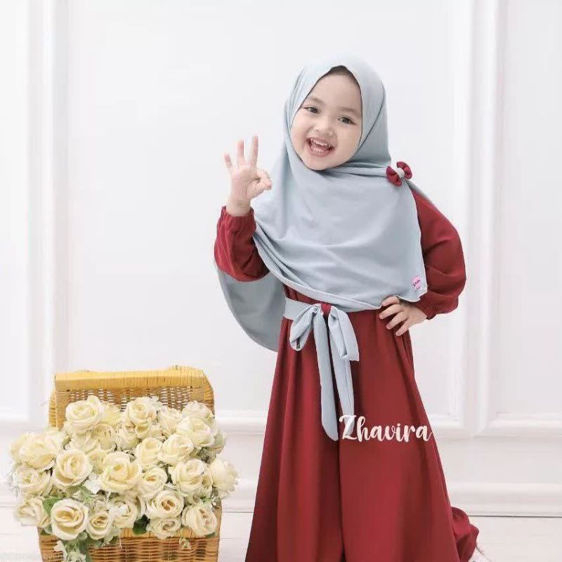 Jumpsuit Anak By Zhavira | Jumpsuit Baju Kodok Anak Perempuan