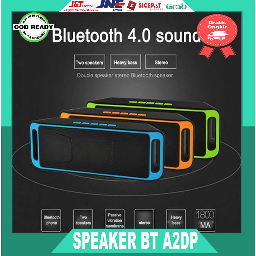 SPEAKER BLUETOOTH Mega Bass A2DP / Speaker Portable