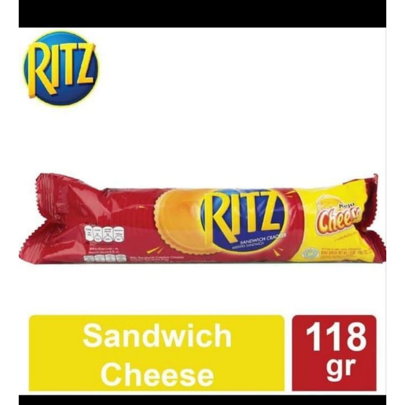 

Ritz sandwich creckers keju CHEESE 118gr