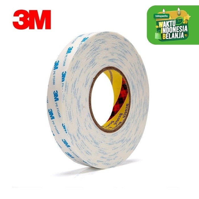 

Double Tape 3M Pe FOAM Selotip Busa Perekat Mobil Motor 2mmx4M 1600 T