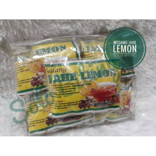 Jual Minuman Wedang Jahe Lemon Racikan Kesehatan Isi Shopee Indonesia