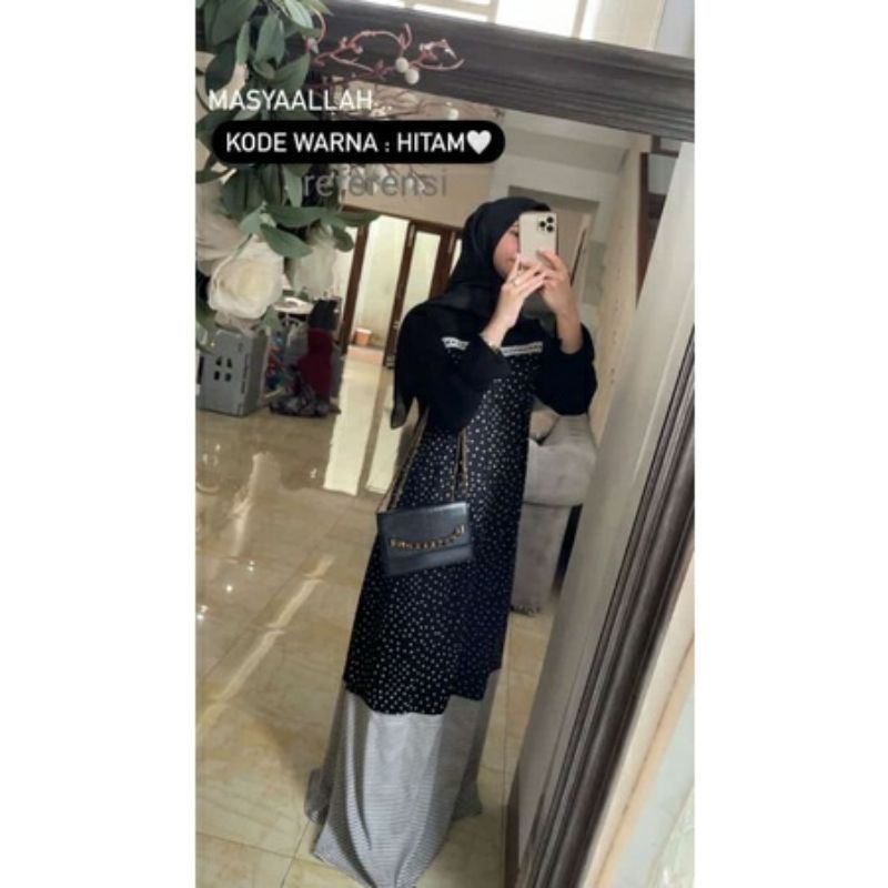 Best Seller Gamis syar'i Hanuna Dress Referensi