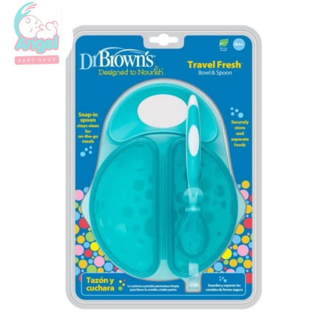 Dr.browns travel fresh bowl &amp; spoon