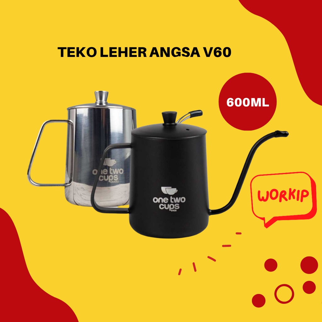 Jual Teko Leher Angsa 600ml Teko Kopi Teko Hitam Gooseneck Kettle Ketel Kopi Ketel Leher Angsa 5994