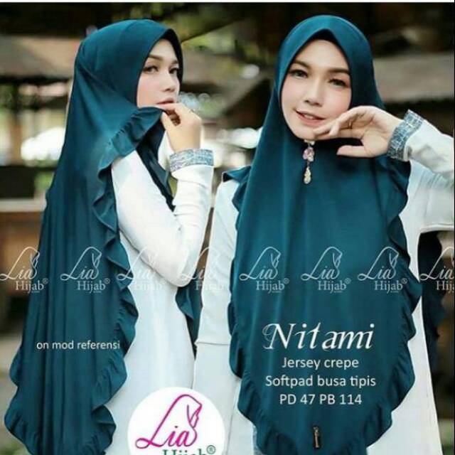 Hijab instan cantik nitami