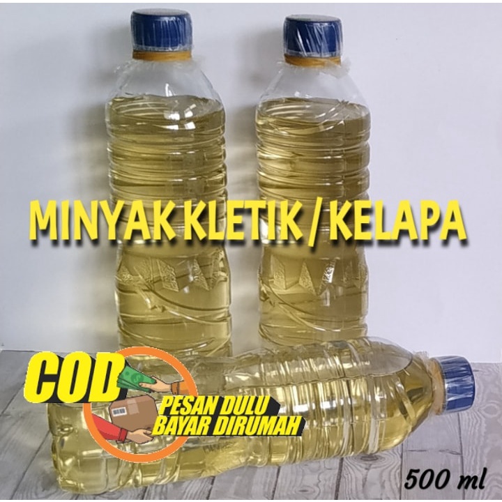 

1000 gram MINYAK KLETIK / MINYAK KLENTIK / MINYAK KELAPA