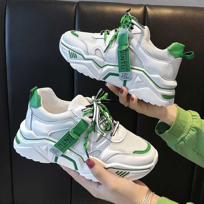 ARY_Shoes- Sepatu Sneakers Putih Wanita Korea Jintu SEMI IMPORT Terbaru Terlaris