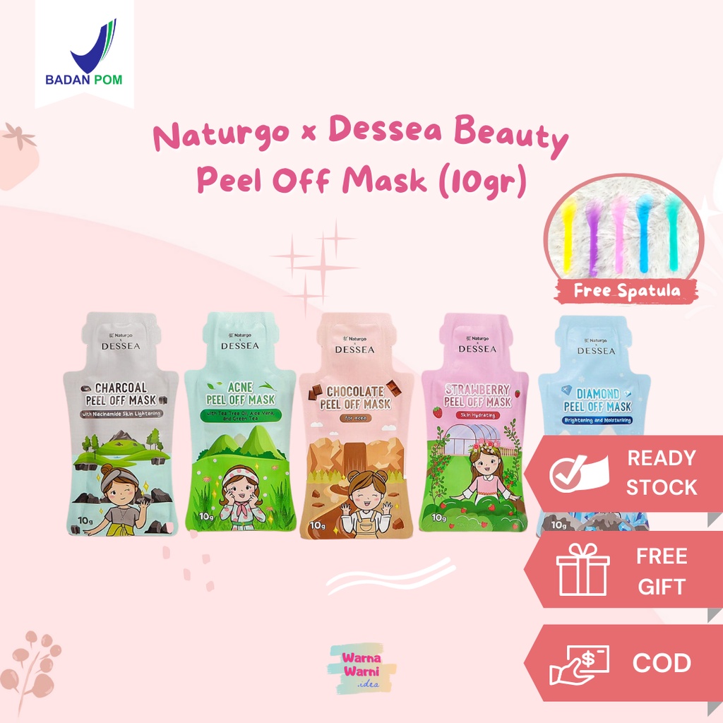 Dessea Beauty Peel Off Mask 10gr - Masker Wajah