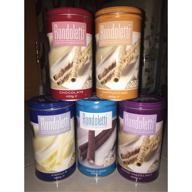 RONDOLETTI WAFER CREAM STICK 400 GRAM | Shopee Indonesia