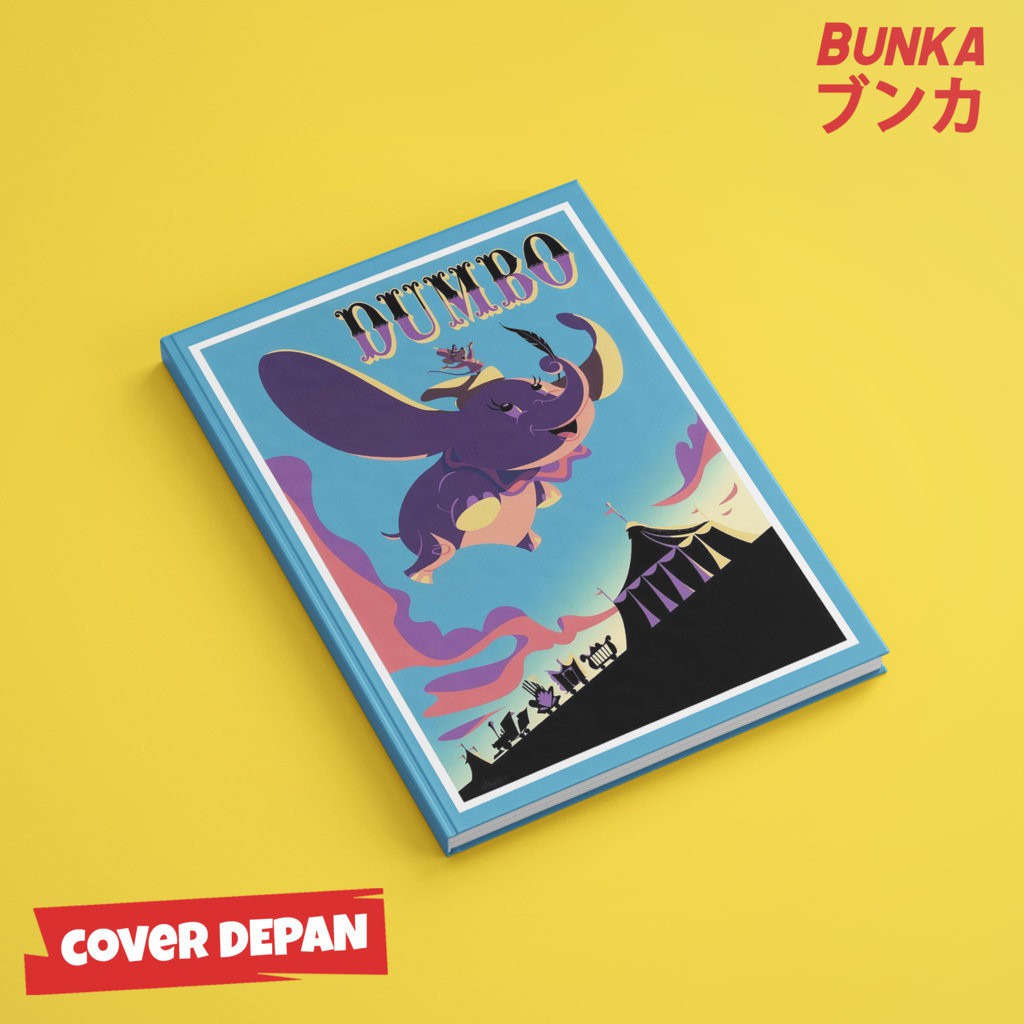 

Notebook Dumbo Hardcover A5 Buku Tulis Catatan Note Agenda Planner Jurnal