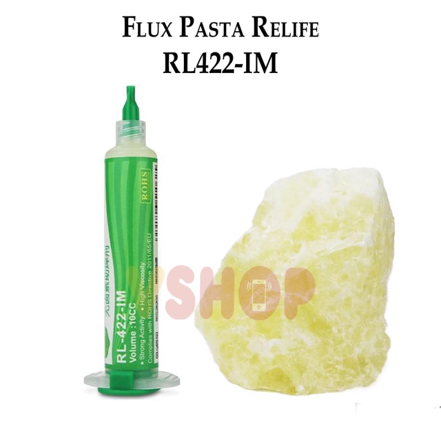 FLUX PASTA RELIFE RL-422-IM MINYAK PASTA SOLDER 10CC