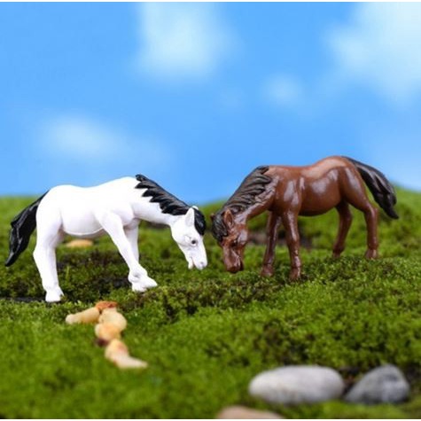 Miniatures - Terrariums - Fairy Garden Animal_Horse