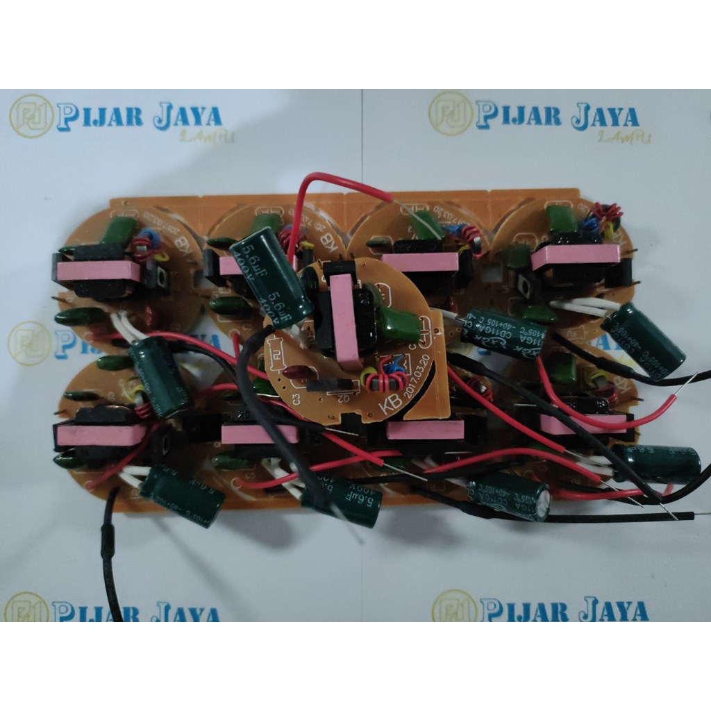 PCB Mesin Lampu LHE Spiral 18 watt Model Ulir 18w