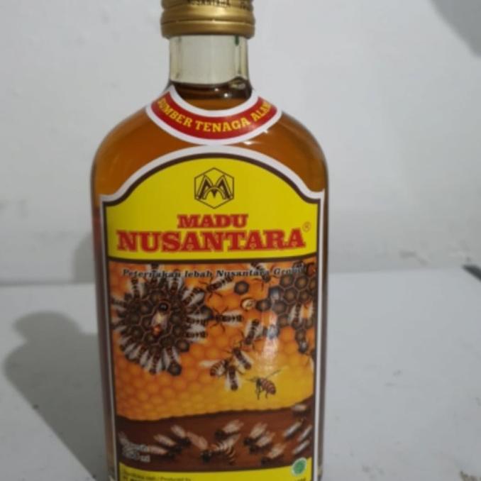 

[COD] Madu Murni Super Nusantara bee pollen dan royal jelly 250gram [COD]