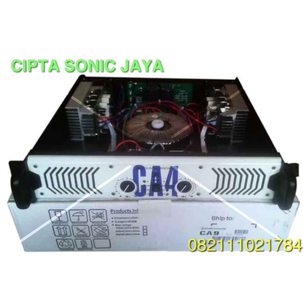 POWER AMPLIFIER SOUNDSTANDARD CA4/CA 4 BODY PANJANG GRADE A